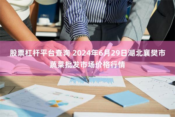 股票杠杆平台查询 2024年6月29日湖北襄樊市蔬菜批发市场价格行情